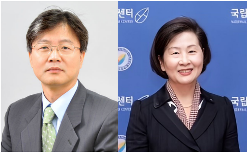 이건국 연구소장 최정미 사무국장 수상